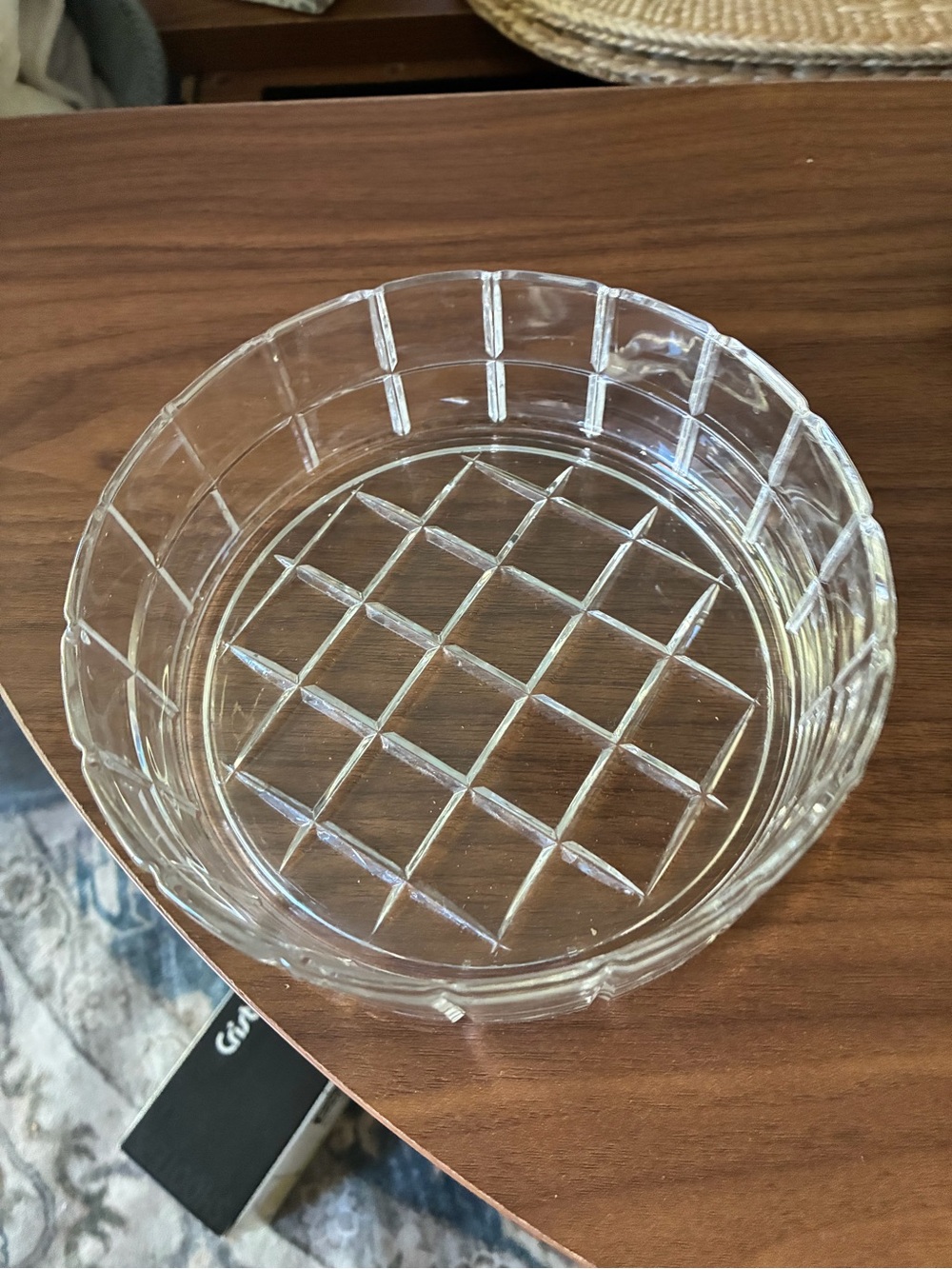 Studio Nova -Dinner Party Crystal Hostess Bowl 6 1/4”dia -6 available, used once